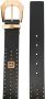 Versace Medusa Heritage riem met studs Zwart - Thumbnail 2