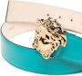 Versace Leren riem Blauw - Thumbnail 2
