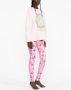 Versace Gerafelde blouse Roze - Thumbnail 3