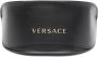 Versace Eyewear Zonnebril met doorzichtig montuur Grijs - Thumbnail 4