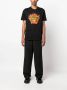 Versace Katoenen T-shirt met print Zwart - Thumbnail 2