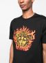 Versace Katoenen T-shirt met print Zwart - Thumbnail 5