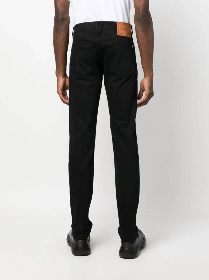 Versace Slim-fit jeans Zwart