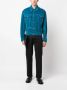 Versace Medusa fluwelen jack Blauw - Thumbnail 2