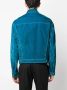 Versace Medusa fluwelen jack Blauw - Thumbnail 4