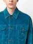 Versace Medusa fluwelen jack Blauw - Thumbnail 5