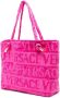 Versace Icon handdoek shopper Roze - Thumbnail 3