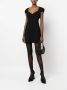 Versace Midi-jurk met kapmouwen Zwart - Thumbnail 2