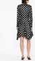 Versace Midi-jurk met stippen Zwart - Thumbnail 4