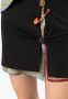 Versace Mini-rok met veiligheidsspeld Zwart - Thumbnail 5