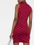 Versace Mouwloze jurk Rood - Thumbnail 3