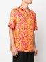 Versace Overhemd met barokprint Oranje - Thumbnail 3