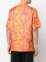 Versace Overhemd met barokprint Oranje - Thumbnail 4