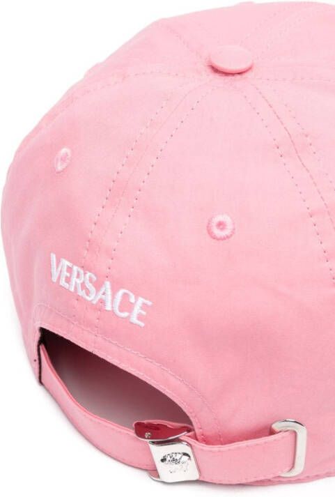 Versace Pet met geborduurd logo Roze