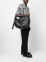 Versace Repeat grote schoudertas Zwart - Thumbnail 2