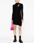 Versace Ribgebreide mini-jurk Zwart - Thumbnail 2