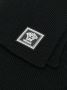 Versace Ribgebreide sjaal Zwart - Thumbnail 3