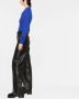 Versace Ribgebreide trui Blauw - Thumbnail 3