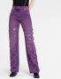 Versace Straight jeans Paars - Thumbnail 5