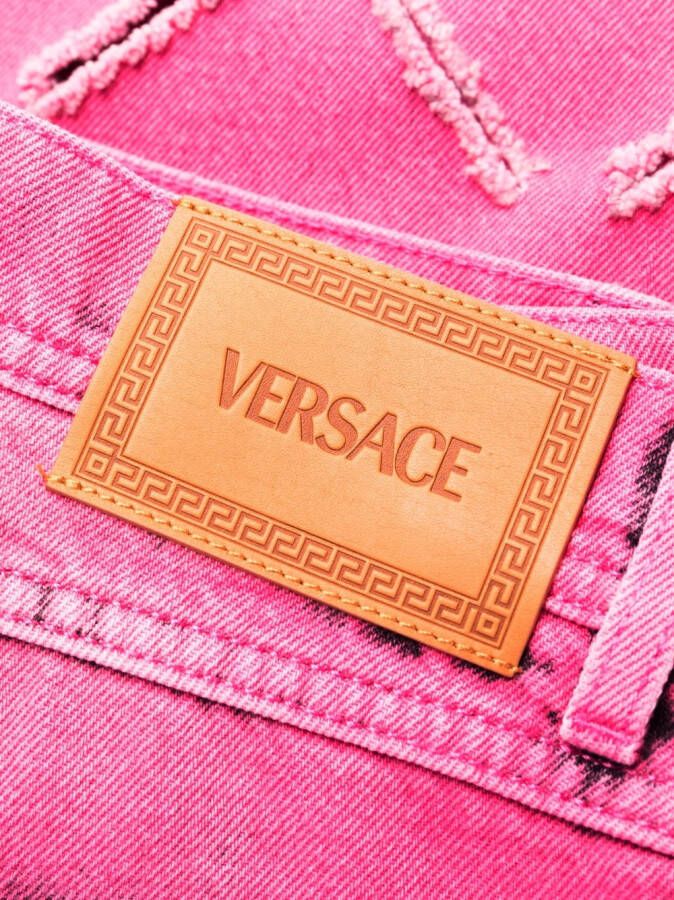 Versace Straight jeans Roze