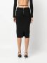 Versace Rok met bloemenprint Zwart - Thumbnail 4