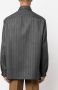 Versace Kasjmier shirtjack met visgraatpatroon Grijs - Thumbnail 4