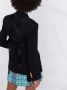 Versace Satijnen blazer Zwart - Thumbnail 3