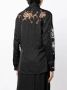 Versace Satijnen blouse Zwart - Thumbnail 4
