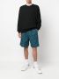 Versace Shorts met elastische taille Blauw - Thumbnail 2