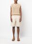 Versace Barocco Silhouette chambray shorts Beige - Thumbnail 2