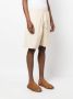 Versace Barocco Silhouette chambray shorts Beige - Thumbnail 3
