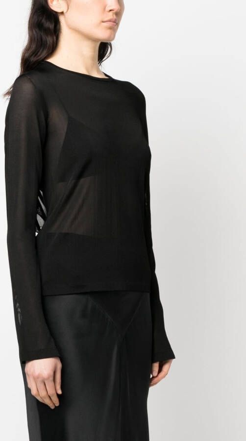 Versace Gebreide trui Zwart