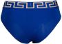 Versace Slip met Greca-afwerking Blauw - Thumbnail 2
