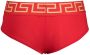 Versace Slip met Griekse print Rood - Thumbnail 2