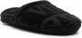 Versace Slippers met logo Zwart - Thumbnail 2