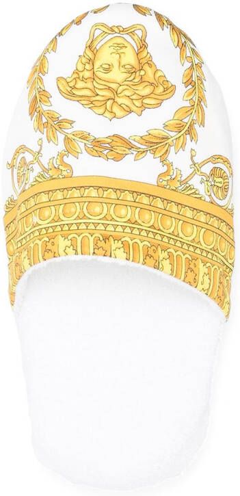 Versace I Love Baroque slippers Wit