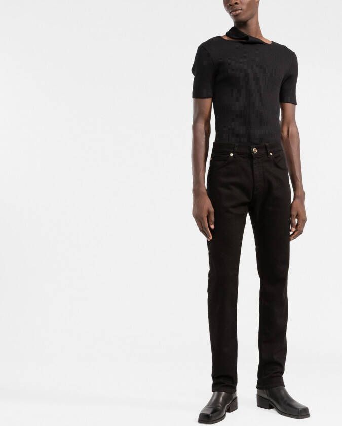 Versace Straight jeans Zwart