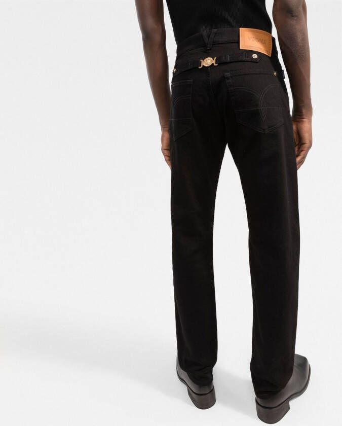 Versace Straight jeans Zwart