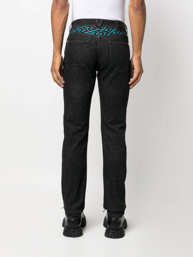 Versace Straight jeans Zwart
