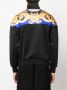 Versace Sweater met barokprint Zwart - Thumbnail 4