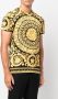 Versace Barocco katoenen T-shirt Zwart - Thumbnail 3