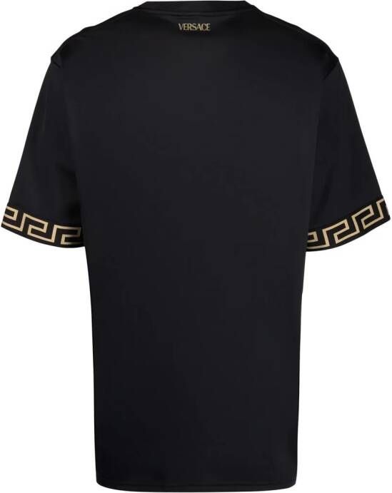 Versace Greca Gym T-shirt Zwart