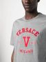 Versace T-shirt met logo-applicatie Grijs - Thumbnail 5