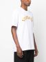 Versace Seashell Baroque katoenen T-shirt met print Wit - Thumbnail 3