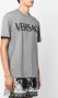 Versace T-shirt met logoprint Grijs - Thumbnail 3