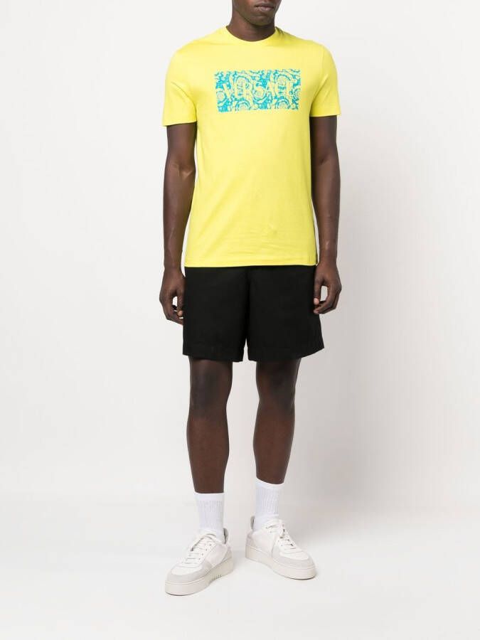 Versace T-shirt met logoprint Groen