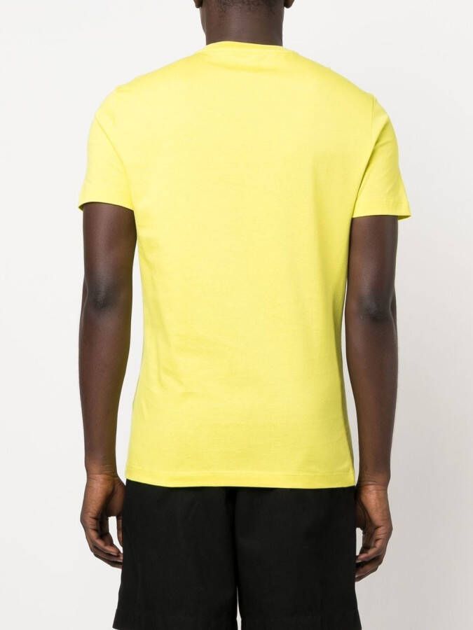 Versace T-shirt met logoprint Groen