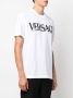 Versace T-shirt met barok en logoprint Wit - Thumbnail 3