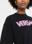 Versace T-shirt met logoprint Zwart - Thumbnail 5