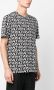 Versace T-shirt met logoprint Zwart - Thumbnail 3